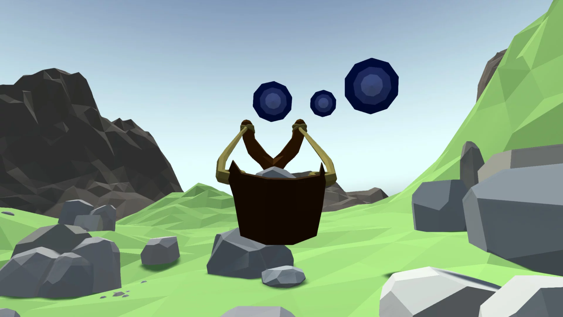 Изображение игры: Just VR Slingshot Target Practice