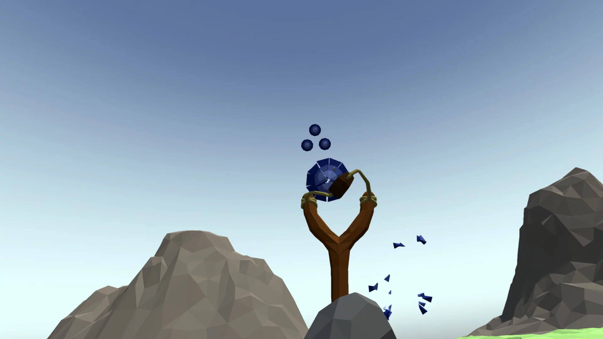 Изображение игры: Just VR Slingshot Target Practice