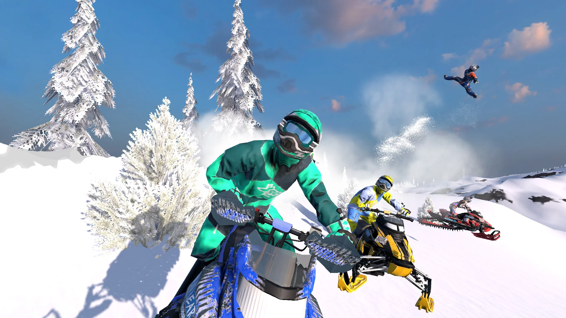 Изображение игры: Snow Moto Racing Freedom