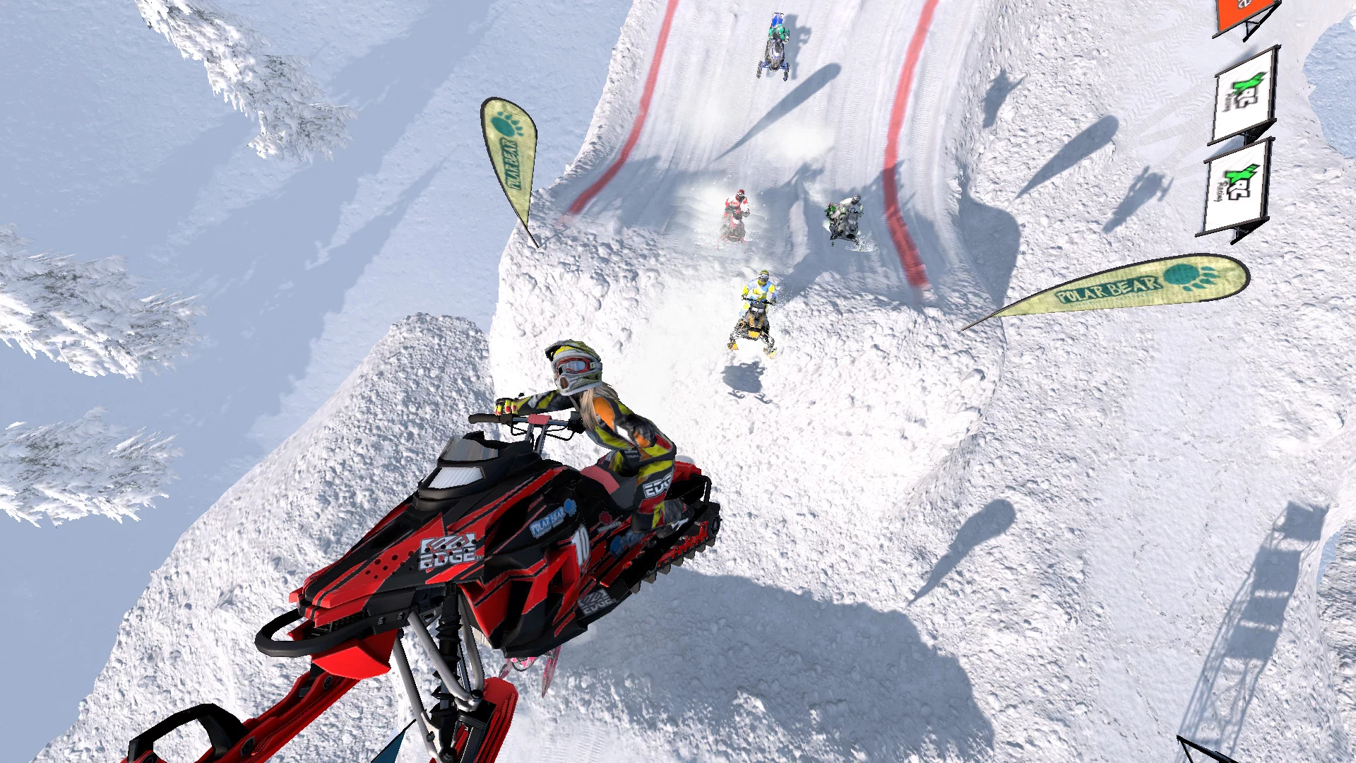 Изображение игры: Snow Moto Racing Freedom