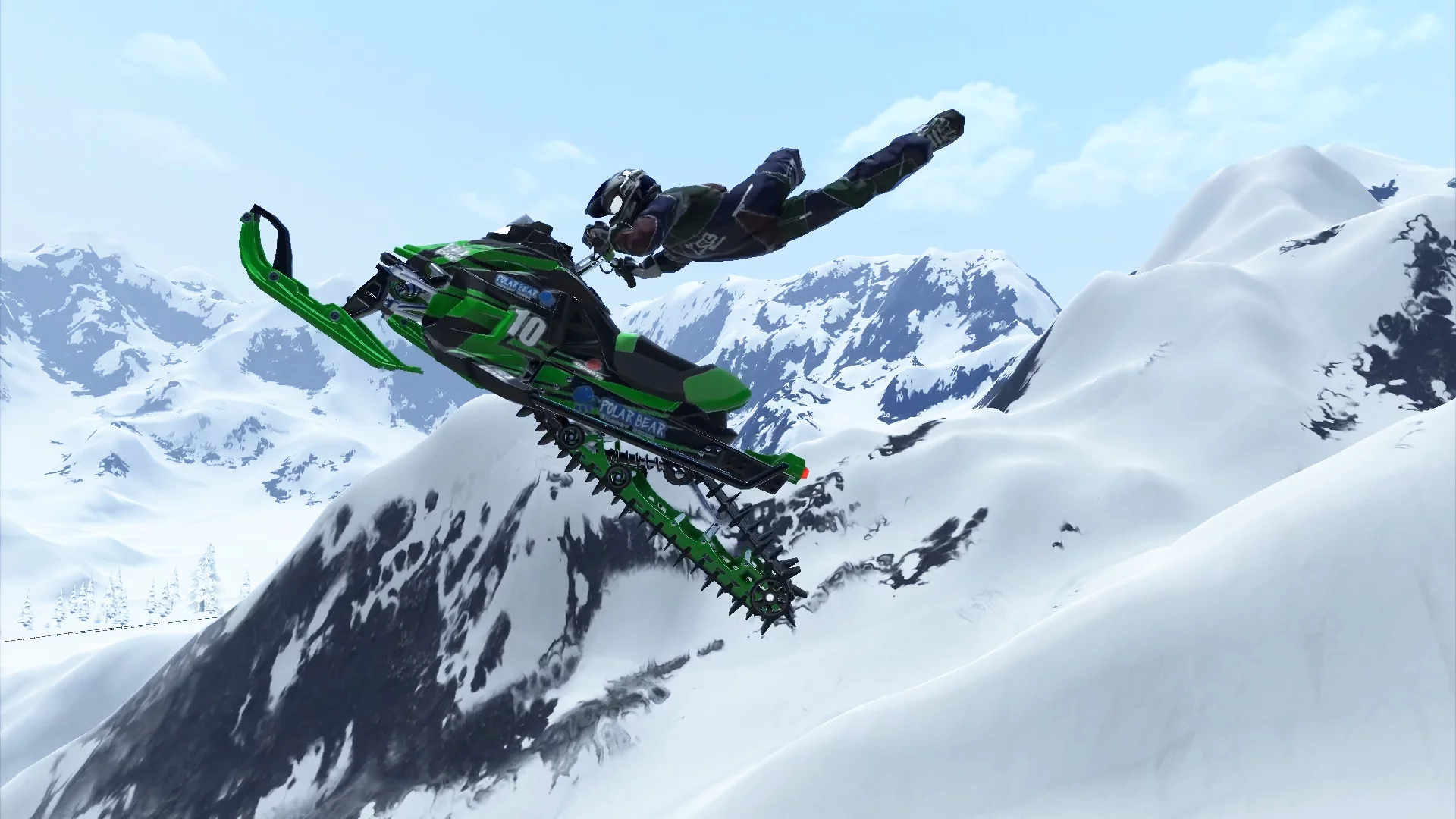Изображение игры: Snow Moto Racing Freedom