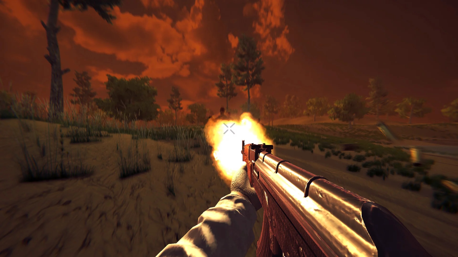 Изображение игры: ESCAPE FROM VOYNA: Dead Forest