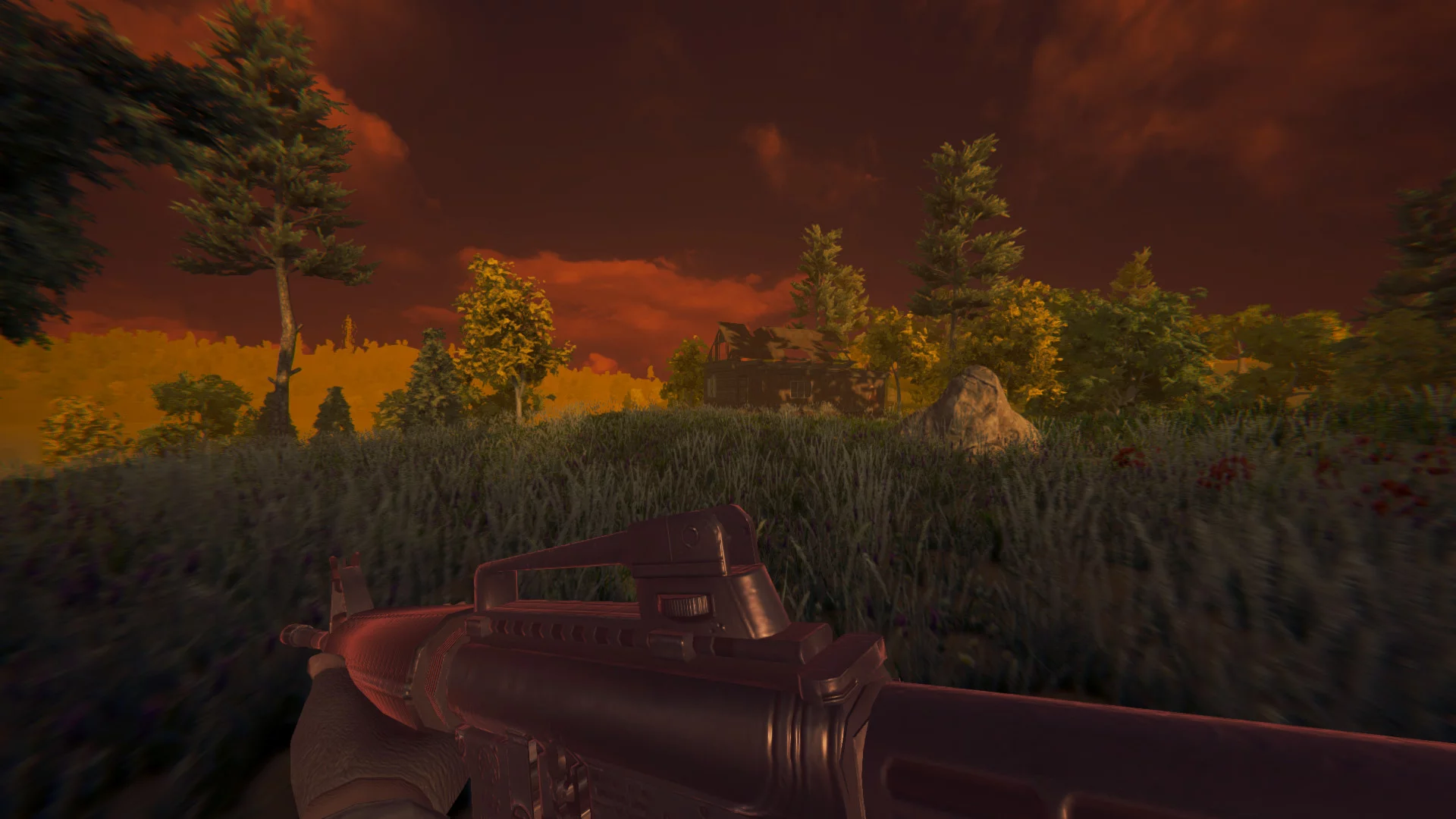 Изображение игры: ESCAPE FROM VOYNA: Dead Forest