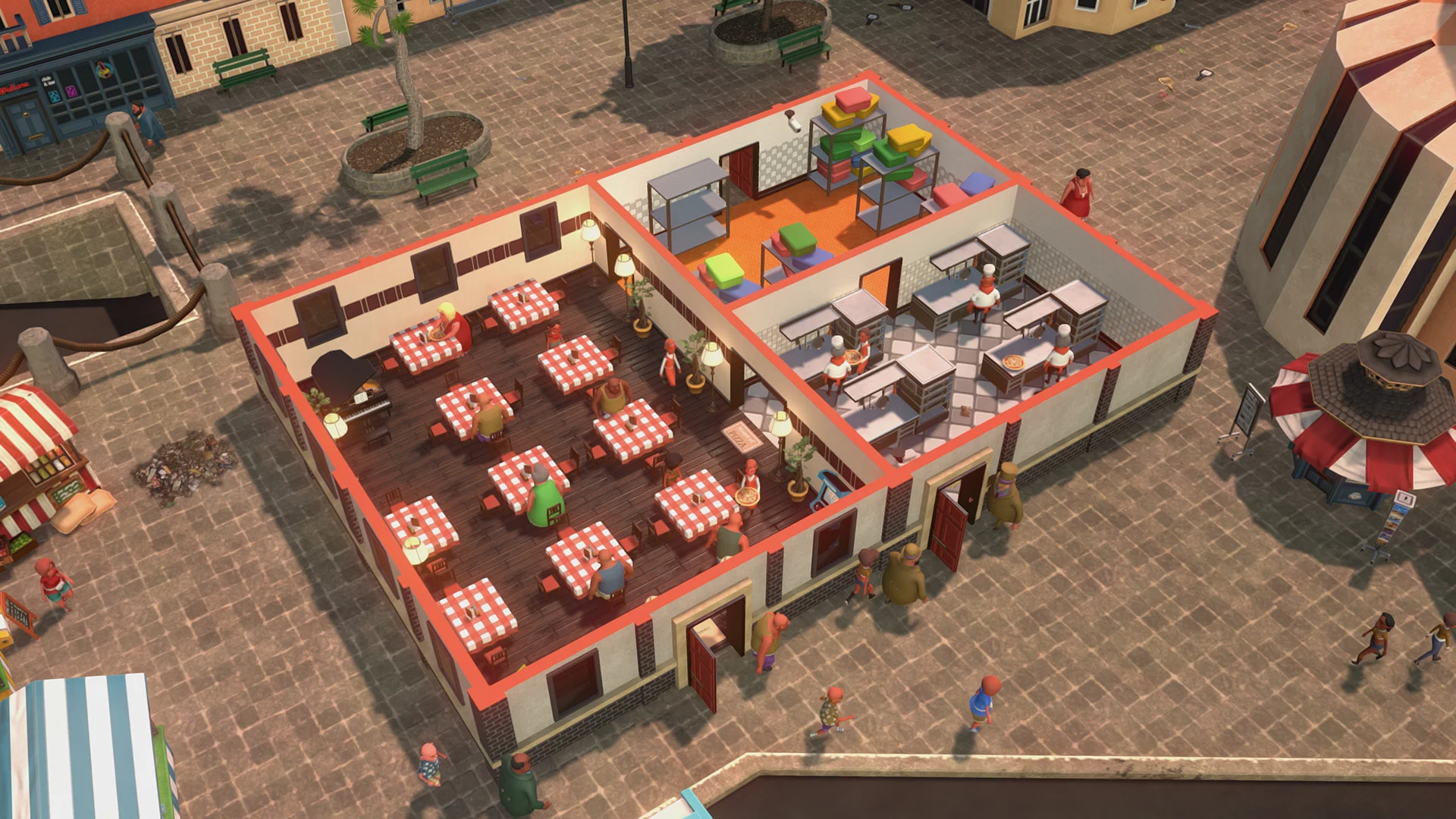 Изображение игры: Pizza Connection 3