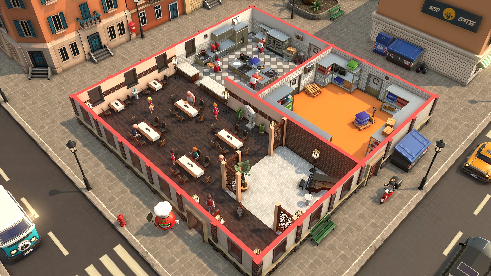 Изображение игры: Pizza Connection 3