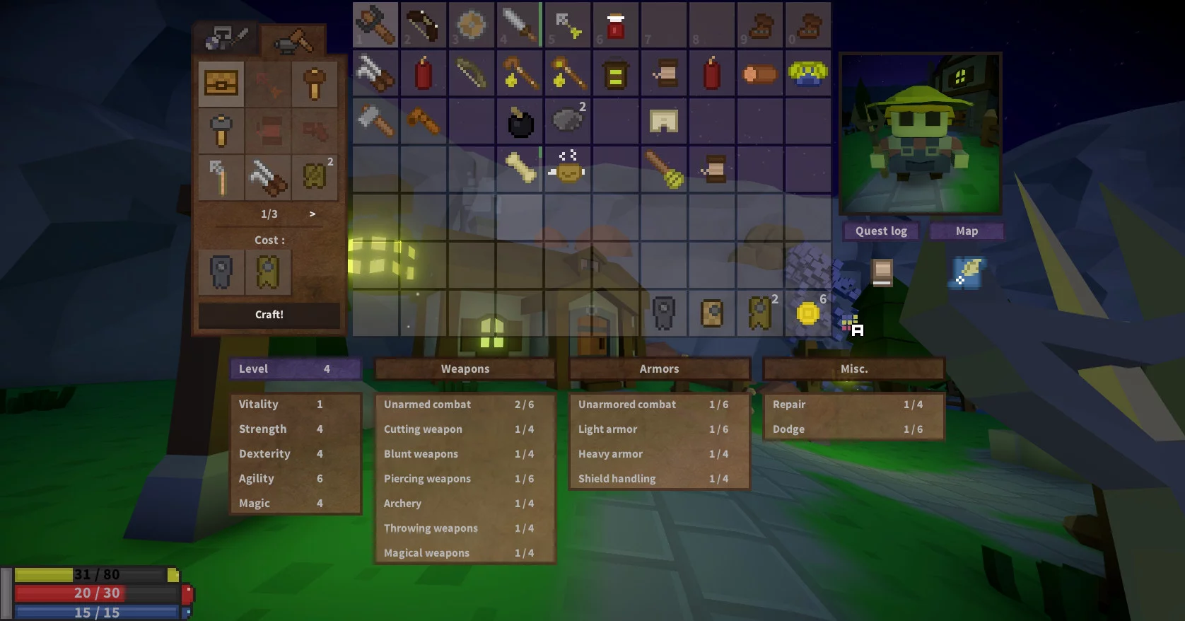 Изображение игры: Myrne: The Quest