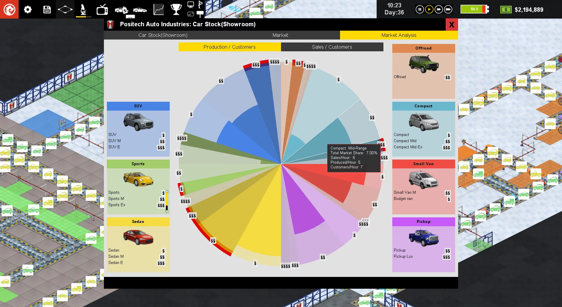 Изображение игры: Production Line : Car factory simulation