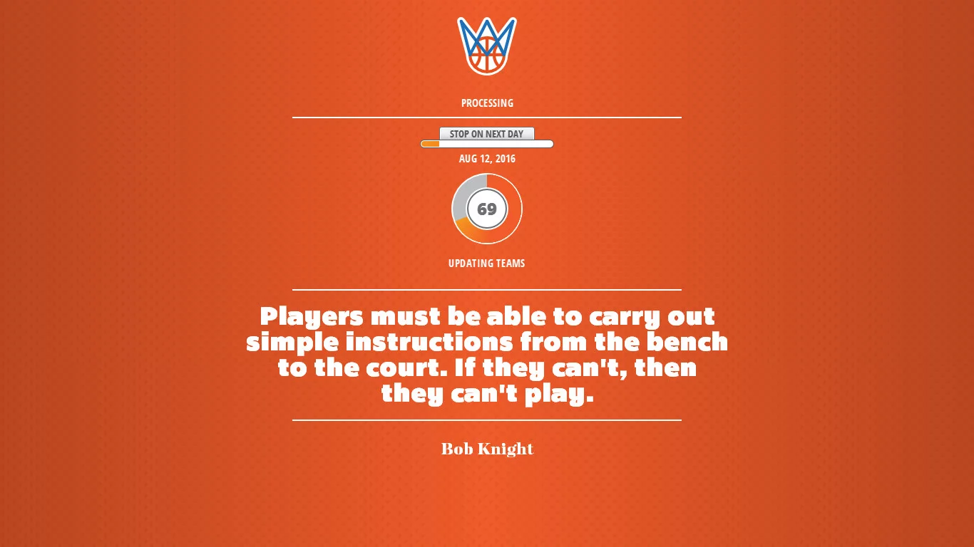 Изображение игры: World Basketball Manager 2