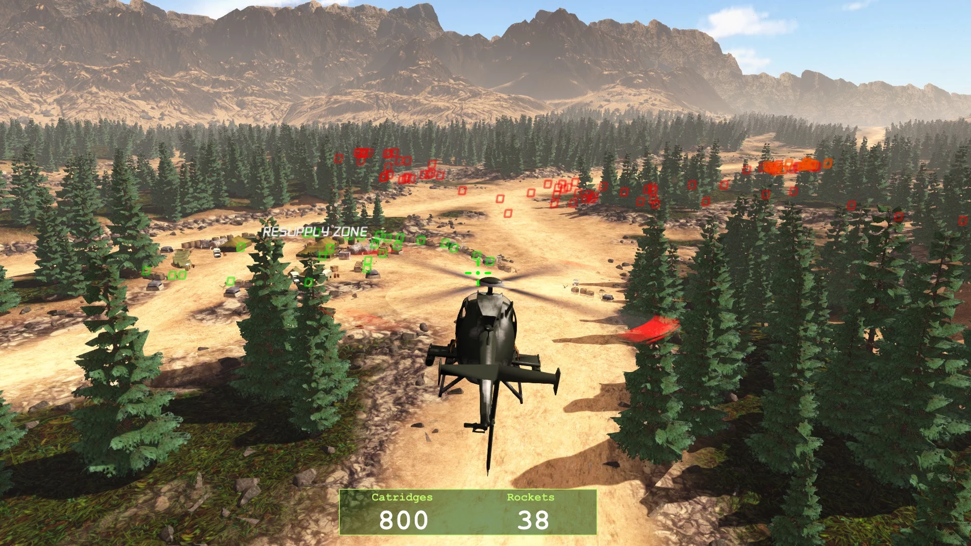 Изображение игры: Aerial Destruction