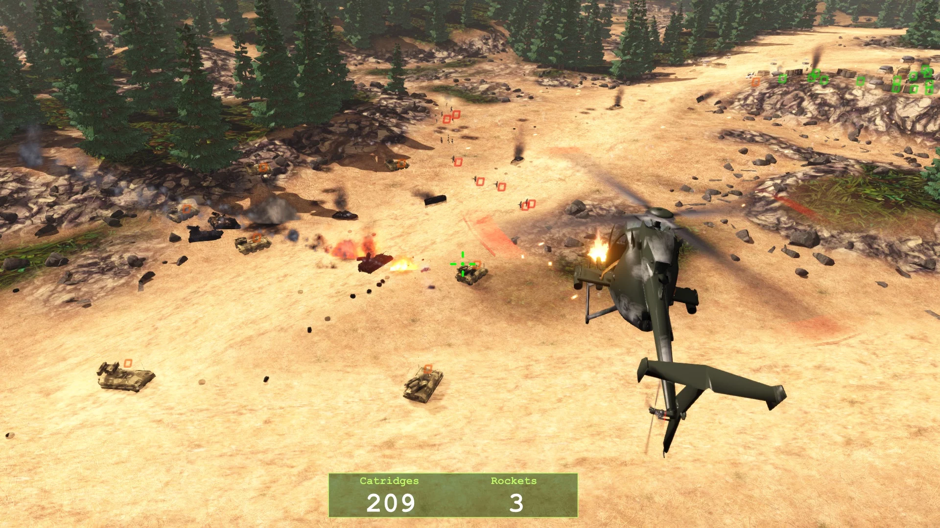 Изображение игры: Aerial Destruction