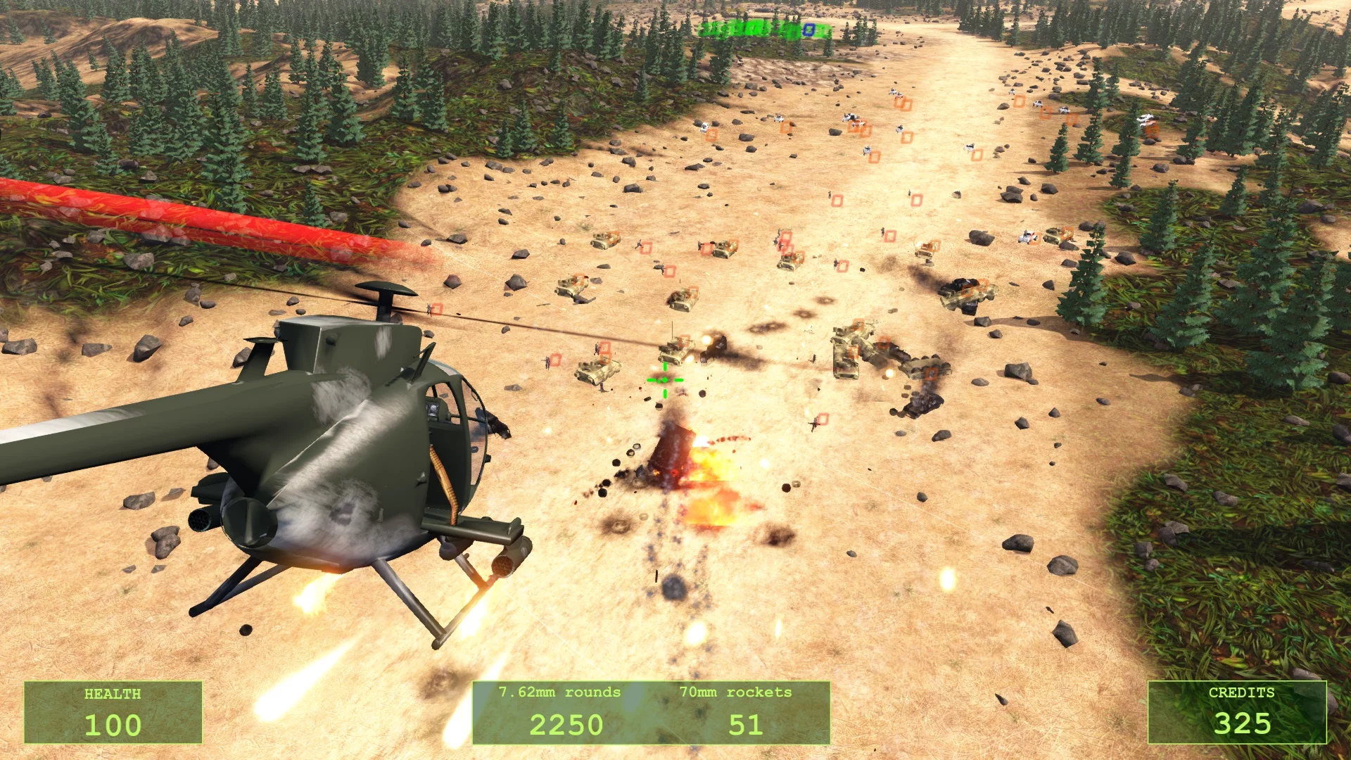 Изображение игры: Aerial Destruction