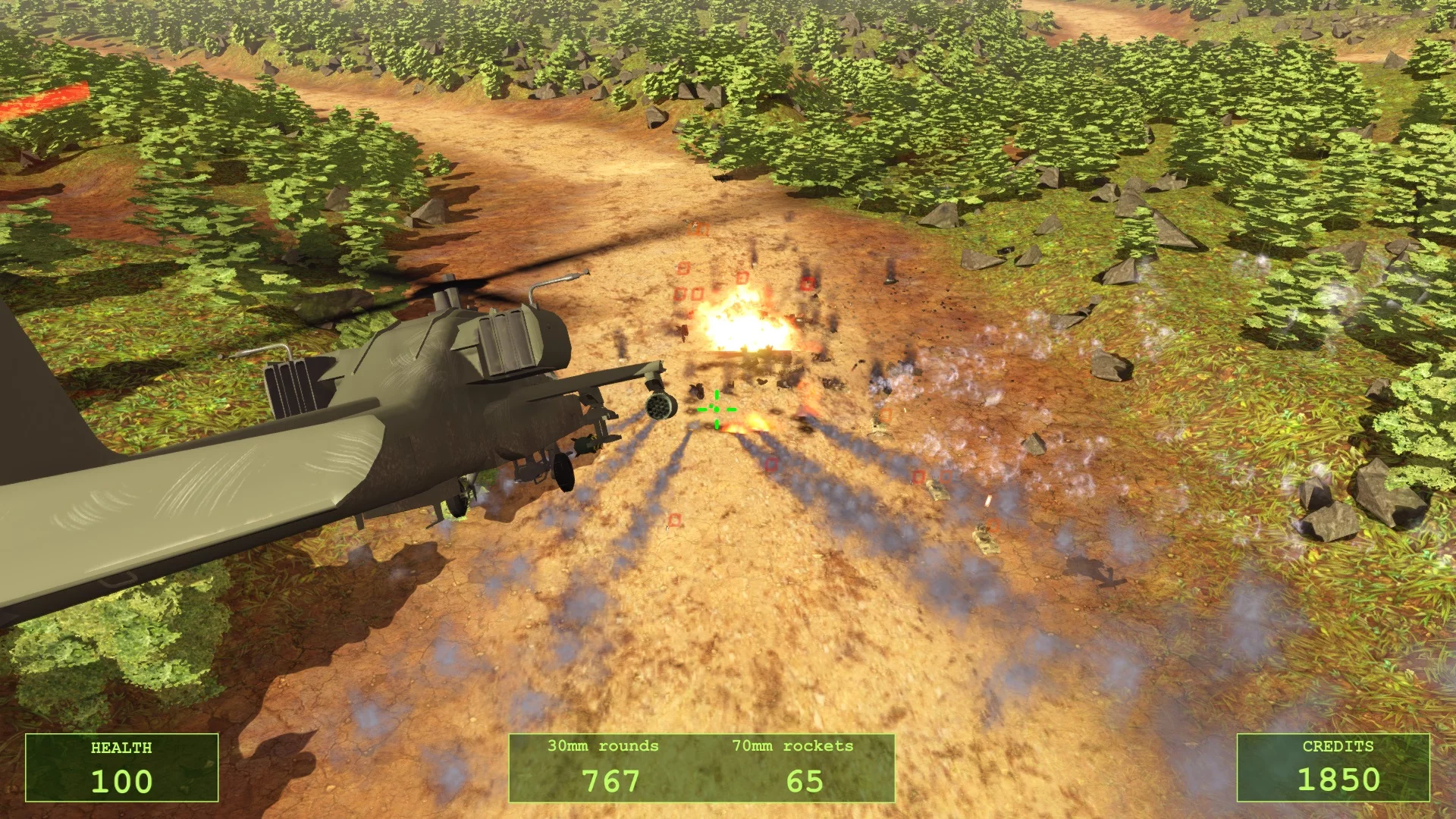 Изображение игры: Aerial Destruction