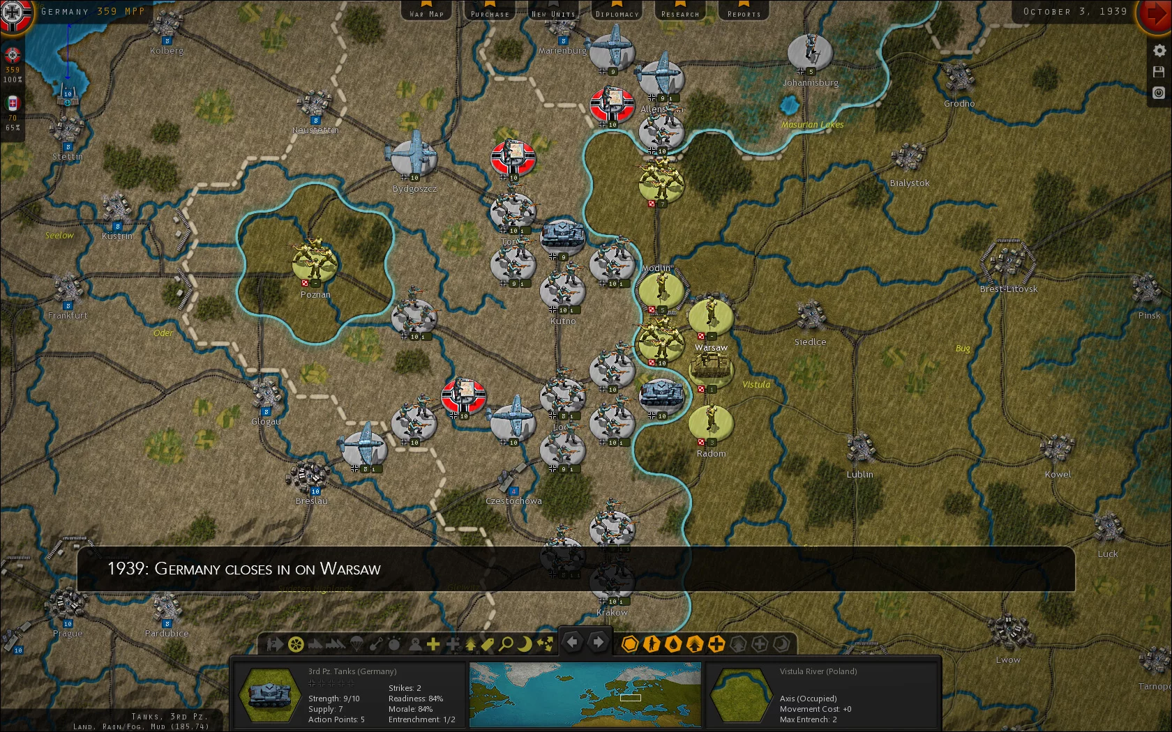Изображение игры: Strategic Command WWII: War in Europe