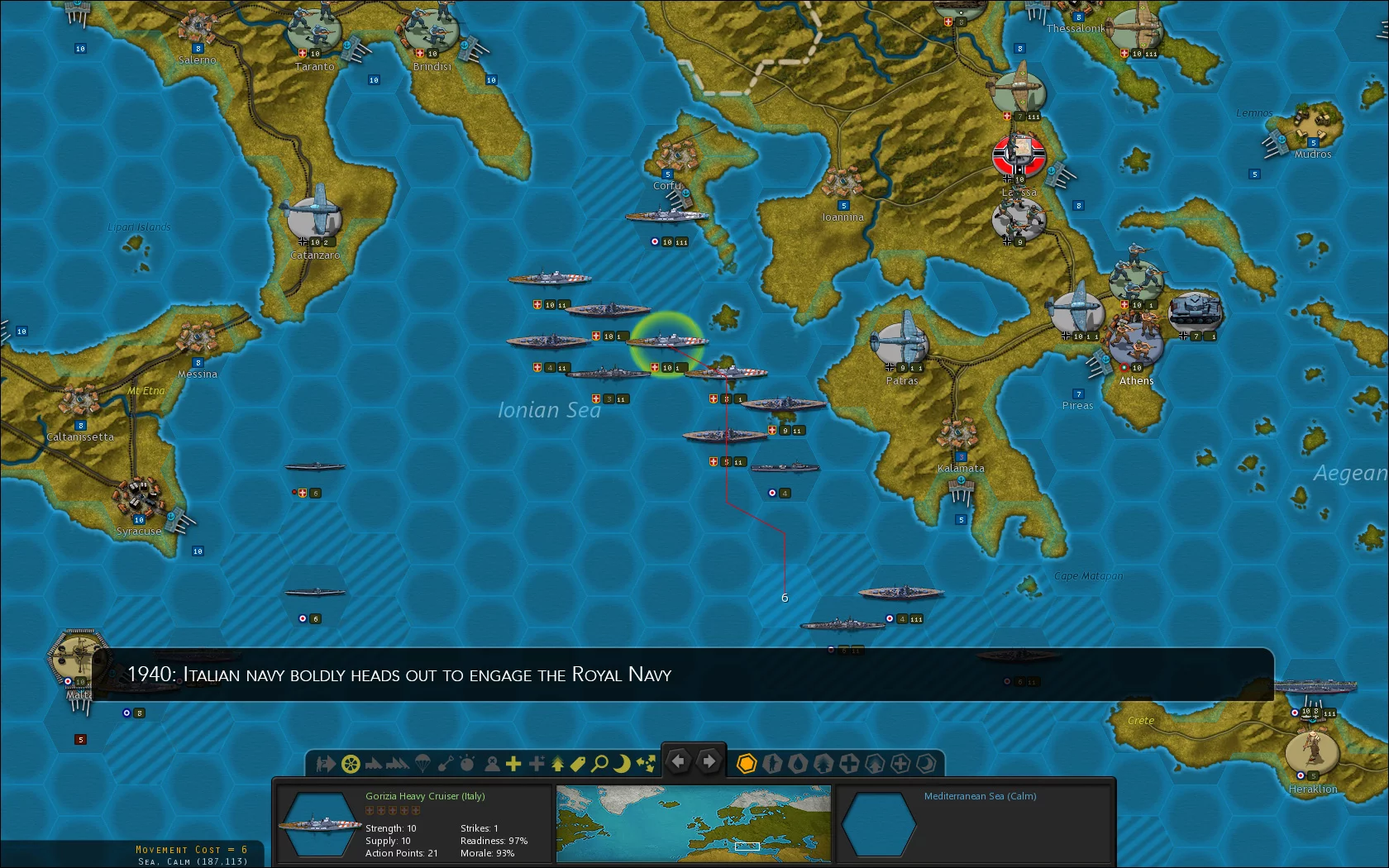 Изображение игры: Strategic Command WWII: War in Europe