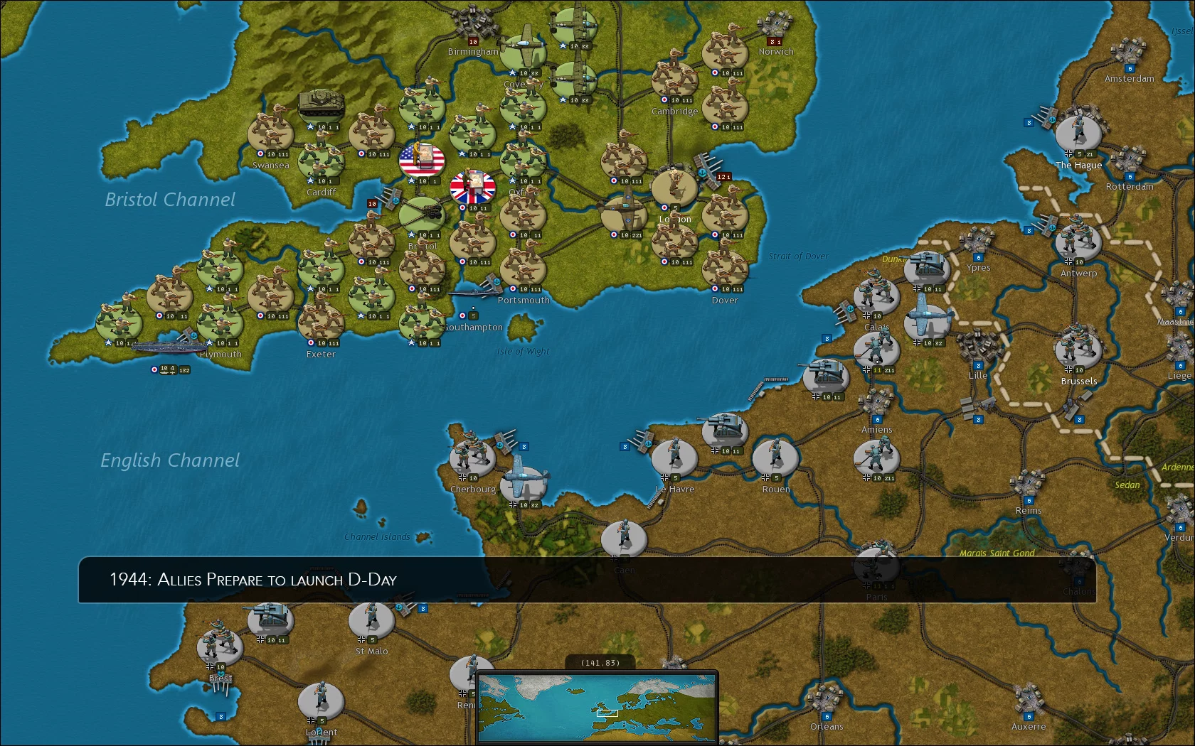 Изображение игры: Strategic Command WWII: War in Europe