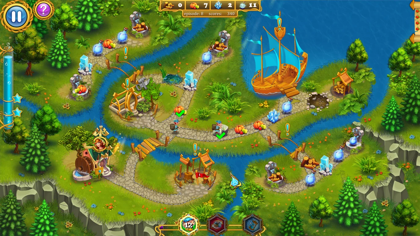 Изображение игры: Elven Legend