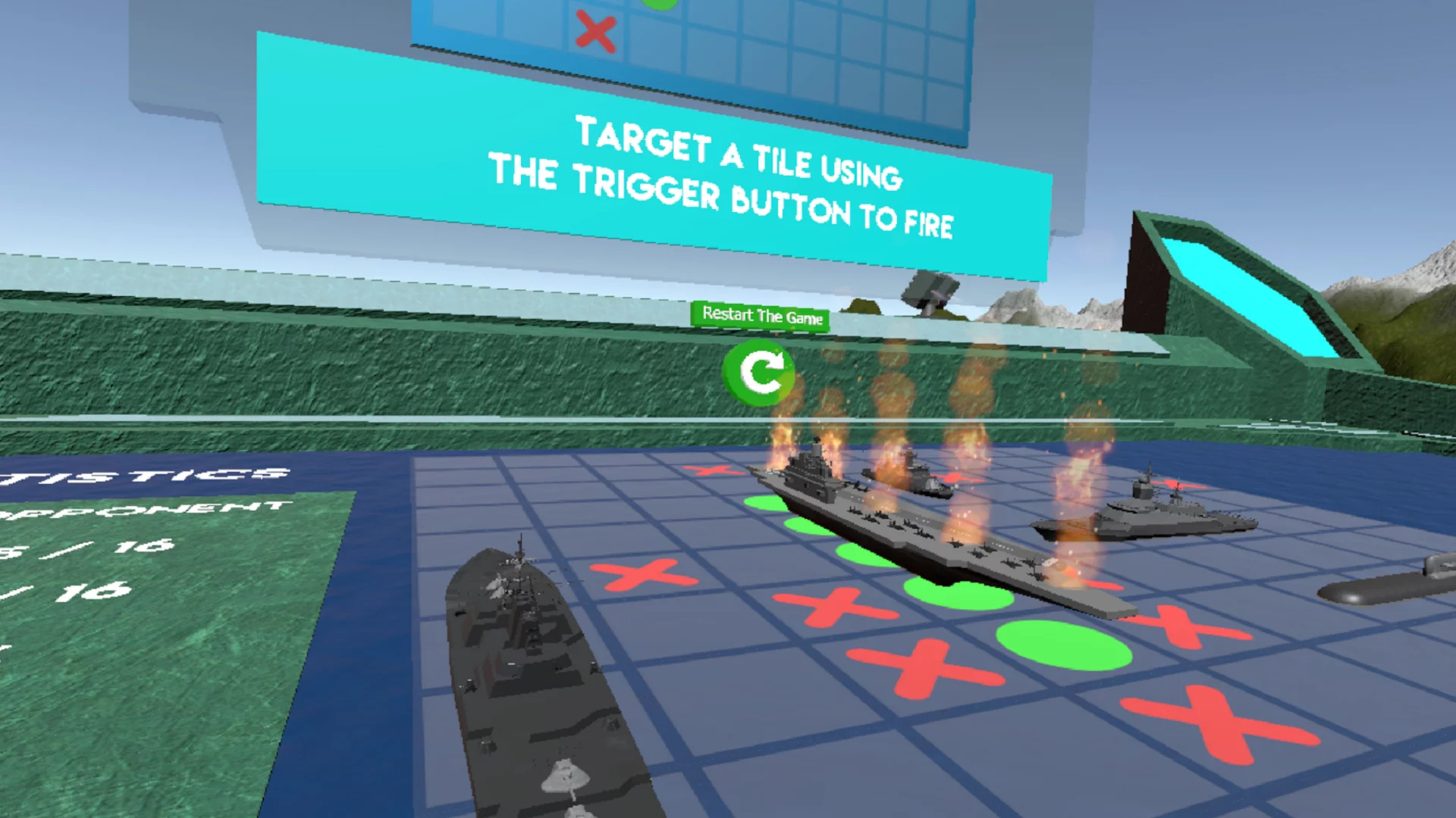 Изображение игры: Clash of Vessels VR