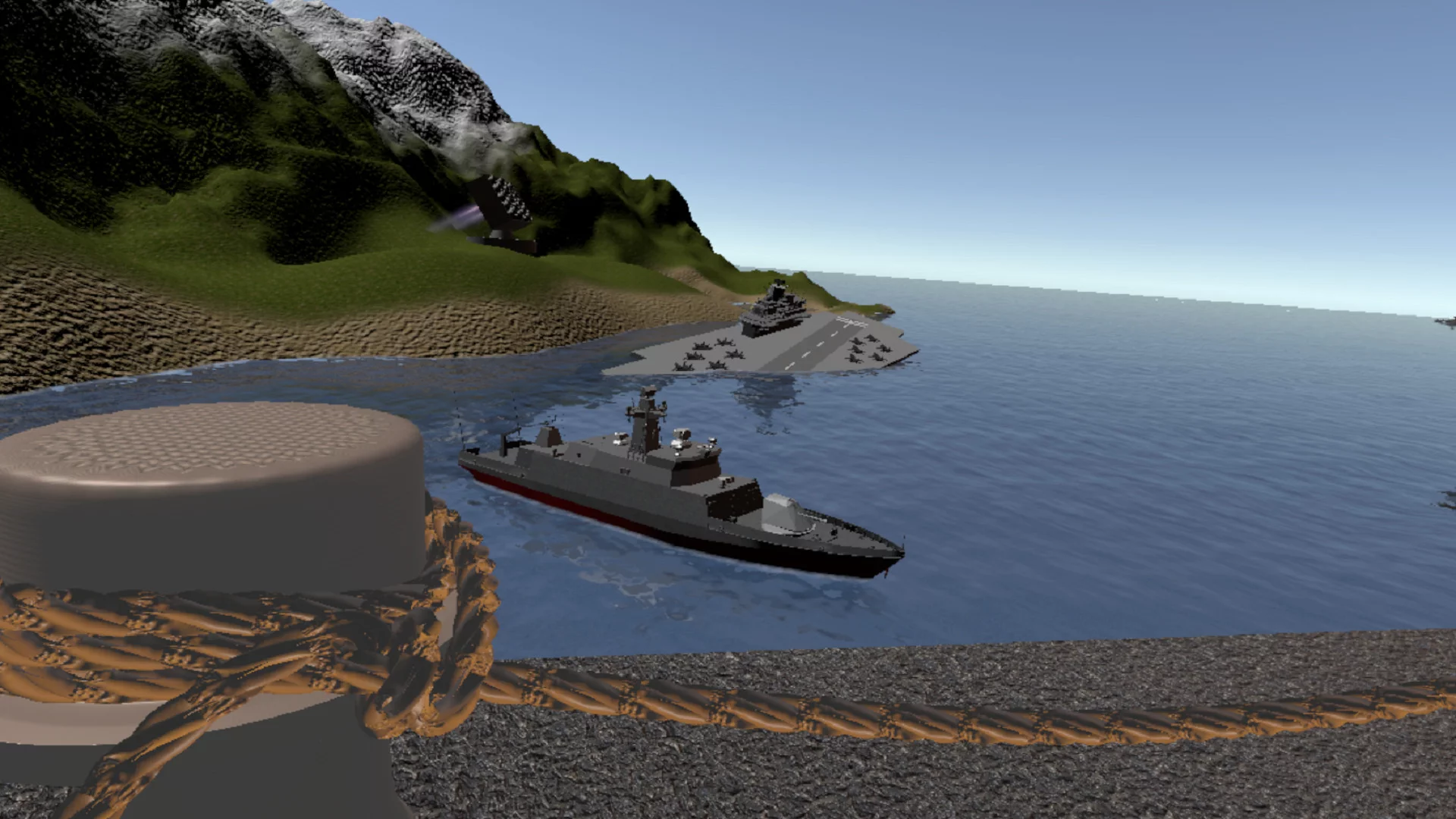 Изображение игры: Clash of Vessels VR