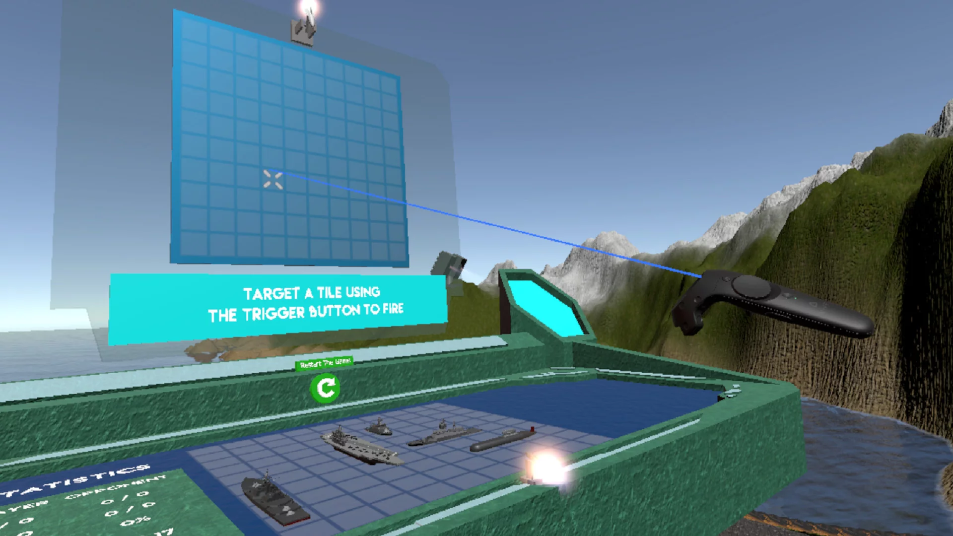 Изображение игры: Clash of Vessels VR