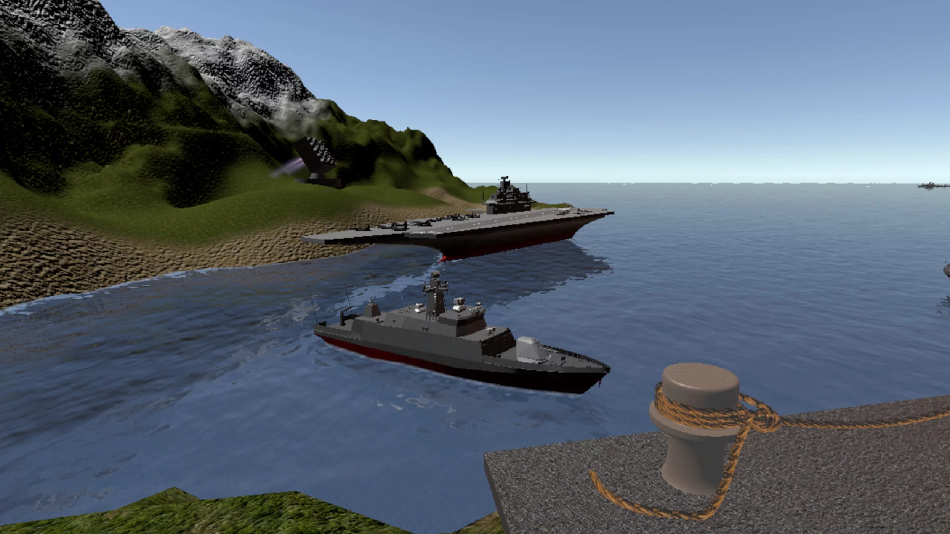 Изображение игры: Clash of Vessels VR