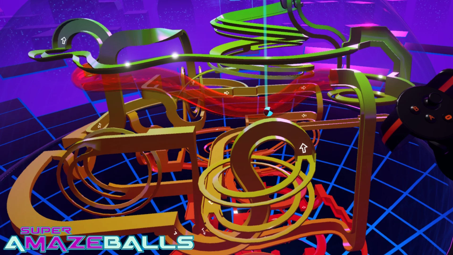 Изображение игры: Super Amazeballs