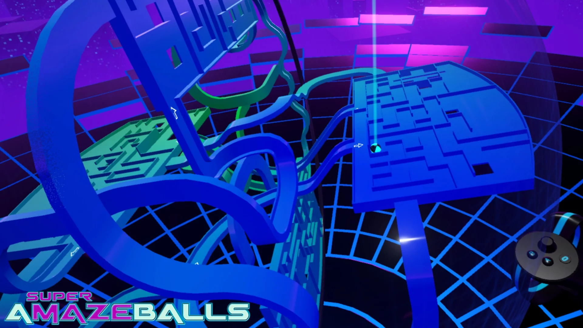 Изображение игры: Super Amazeballs