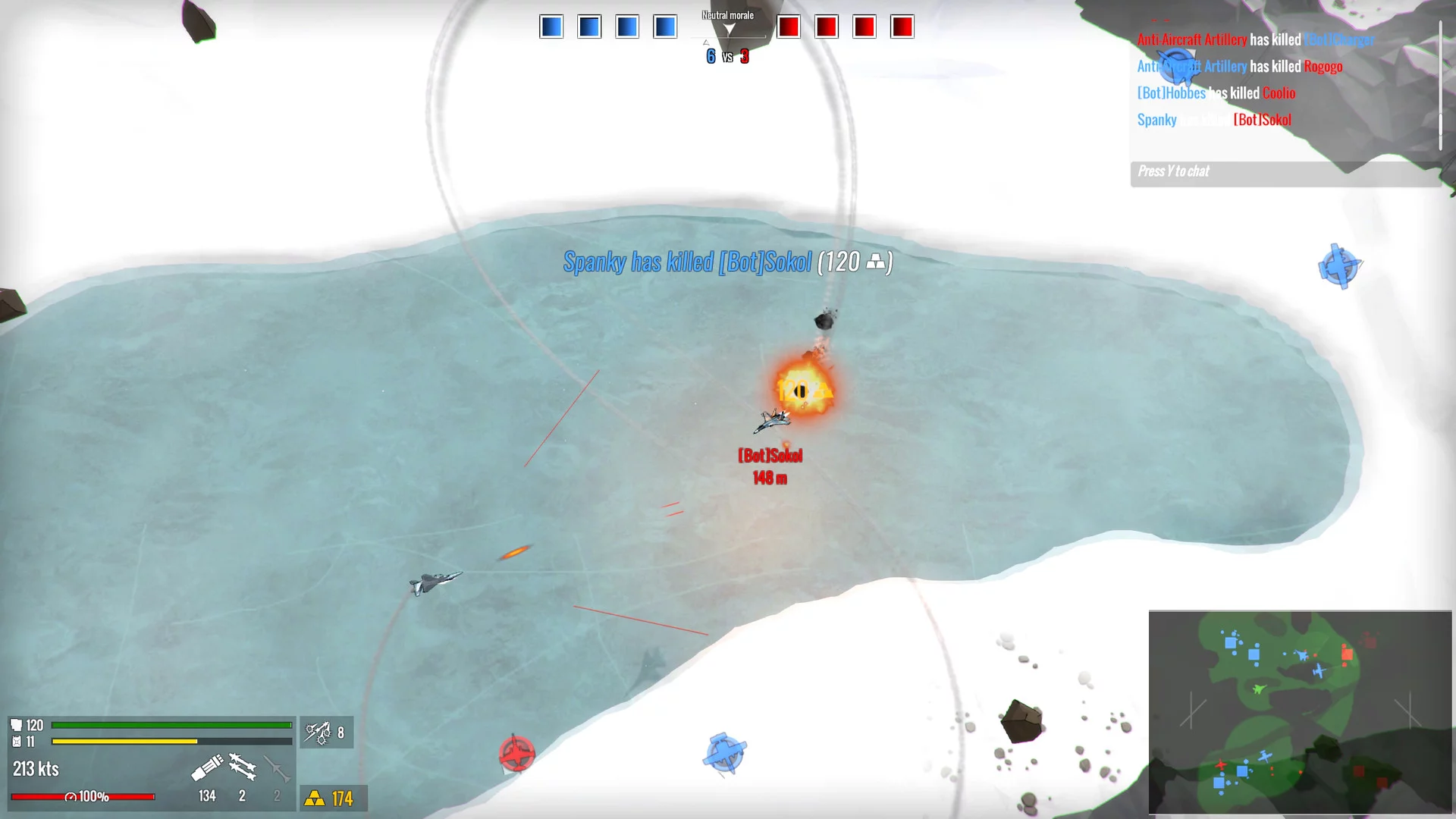 Изображение игры: Sky Knights