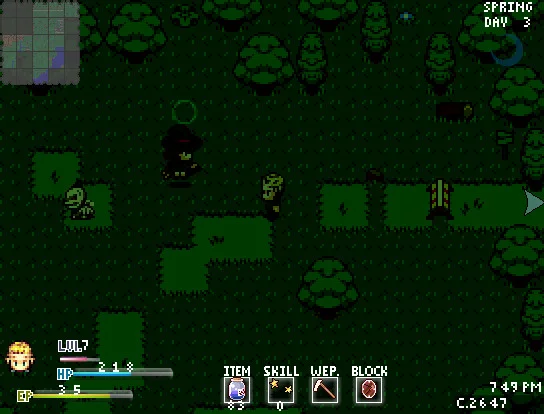 Изображение игры: Rogue Port - Blue Nightmare
