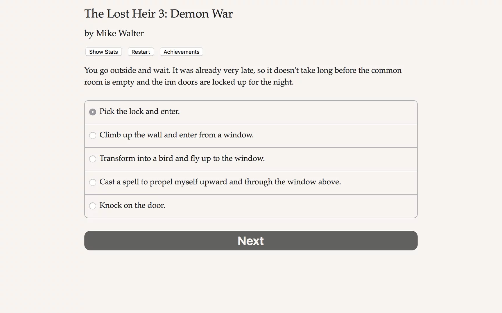 Изображение игры: The Lost Heir 3: Demon War