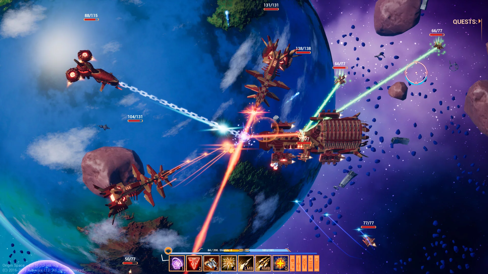 Изображение игры: Origin Space