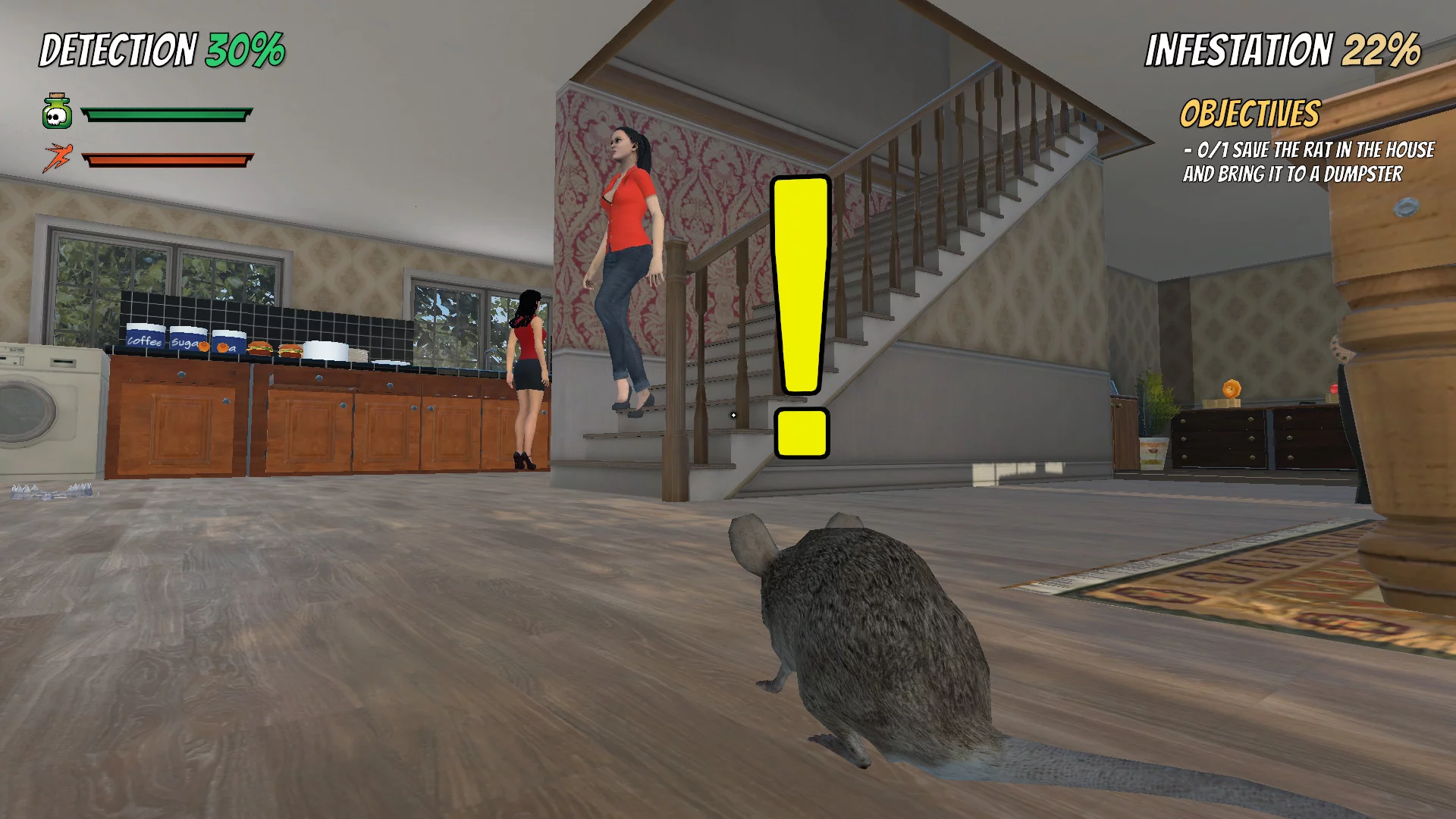 Изображение игры: Rat Simulator
