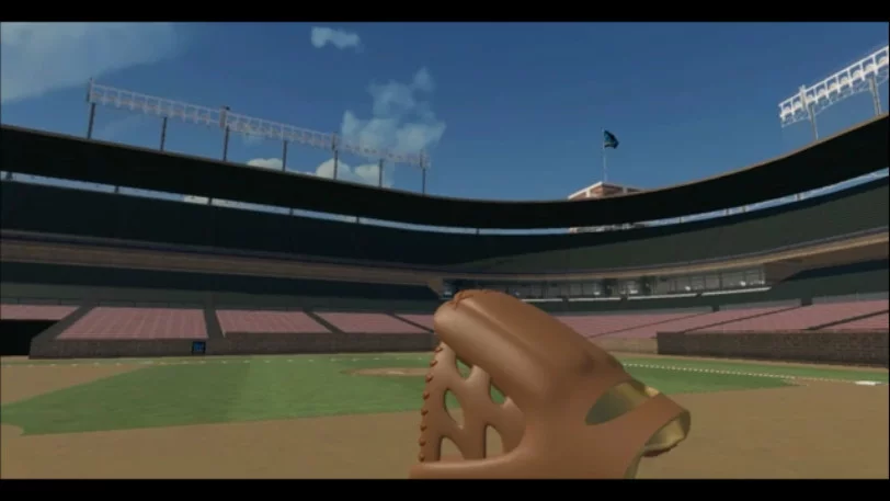 Изображение игры: All-Star Fielding Challenge VR
