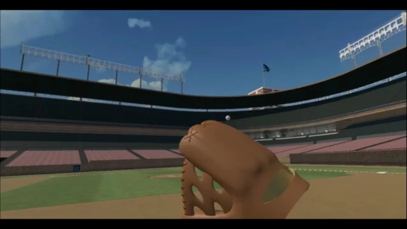 Изображение игры: All-Star Fielding Challenge VR