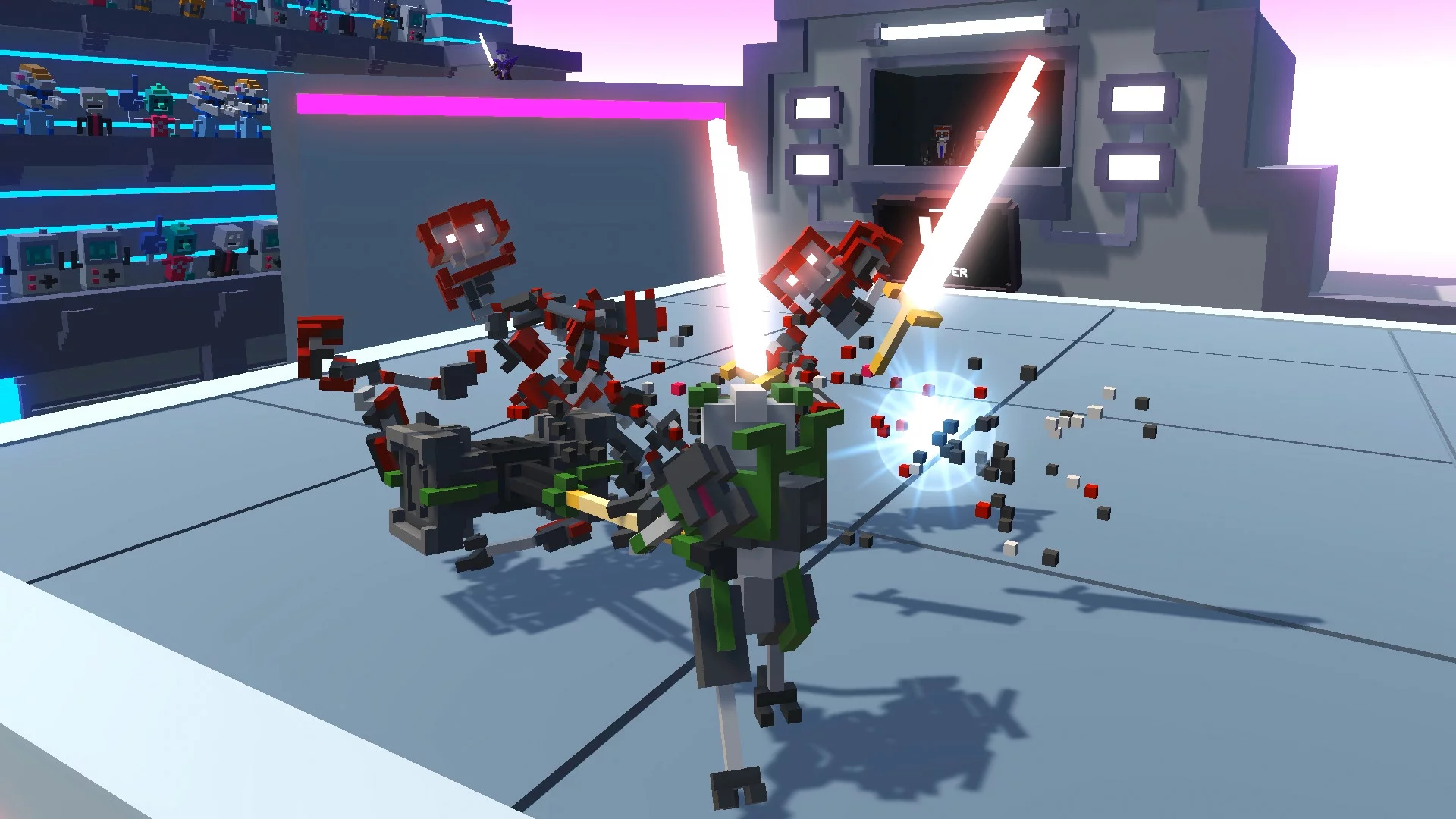 Изображение игры: Clone Drone in the Danger Zone