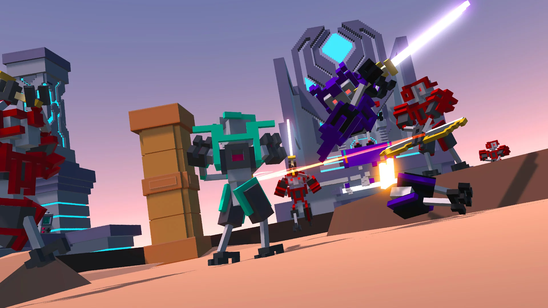Изображение игры: Clone Drone in the Danger Zone