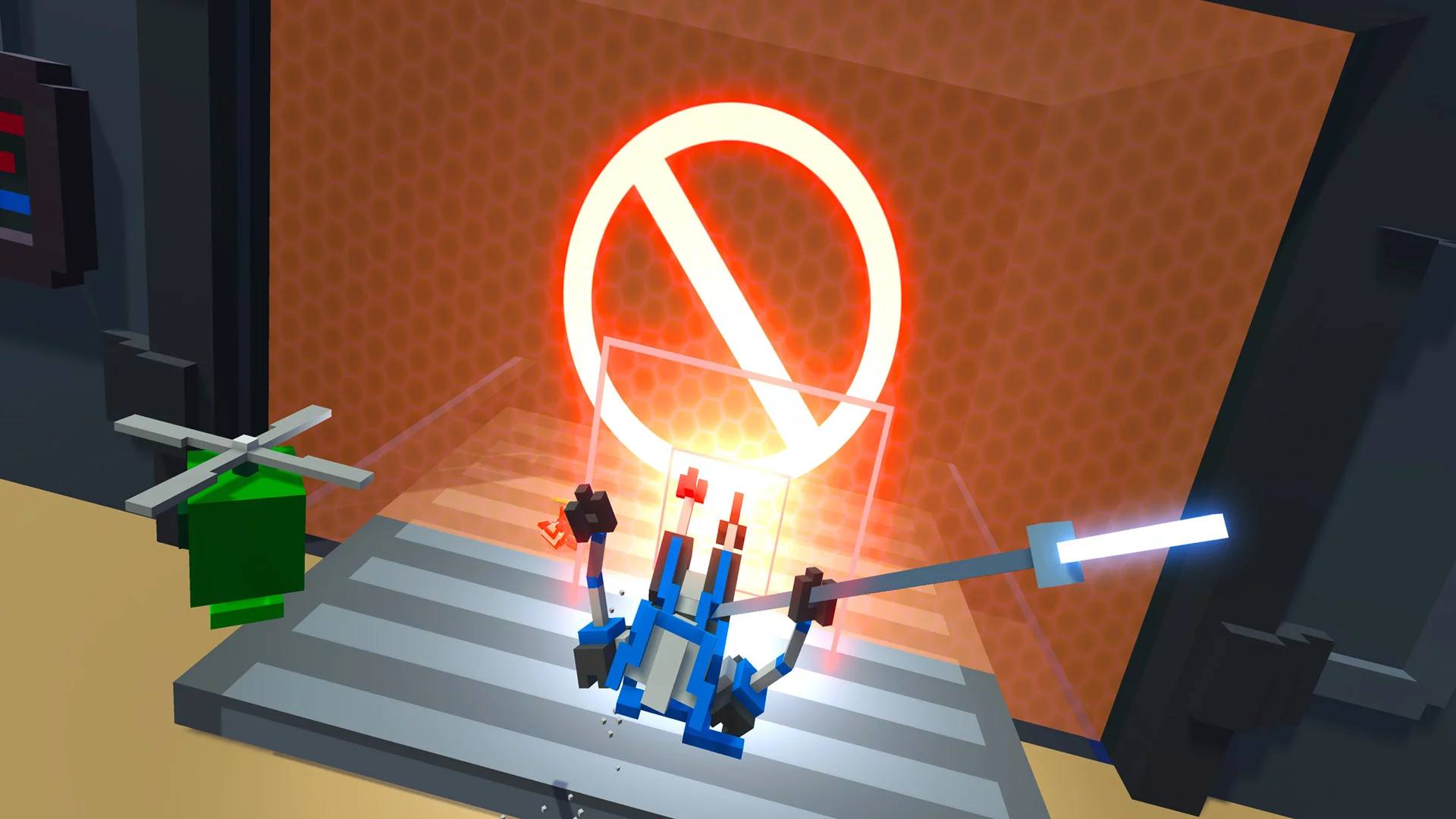 Изображение игры: Clone Drone in the Danger Zone