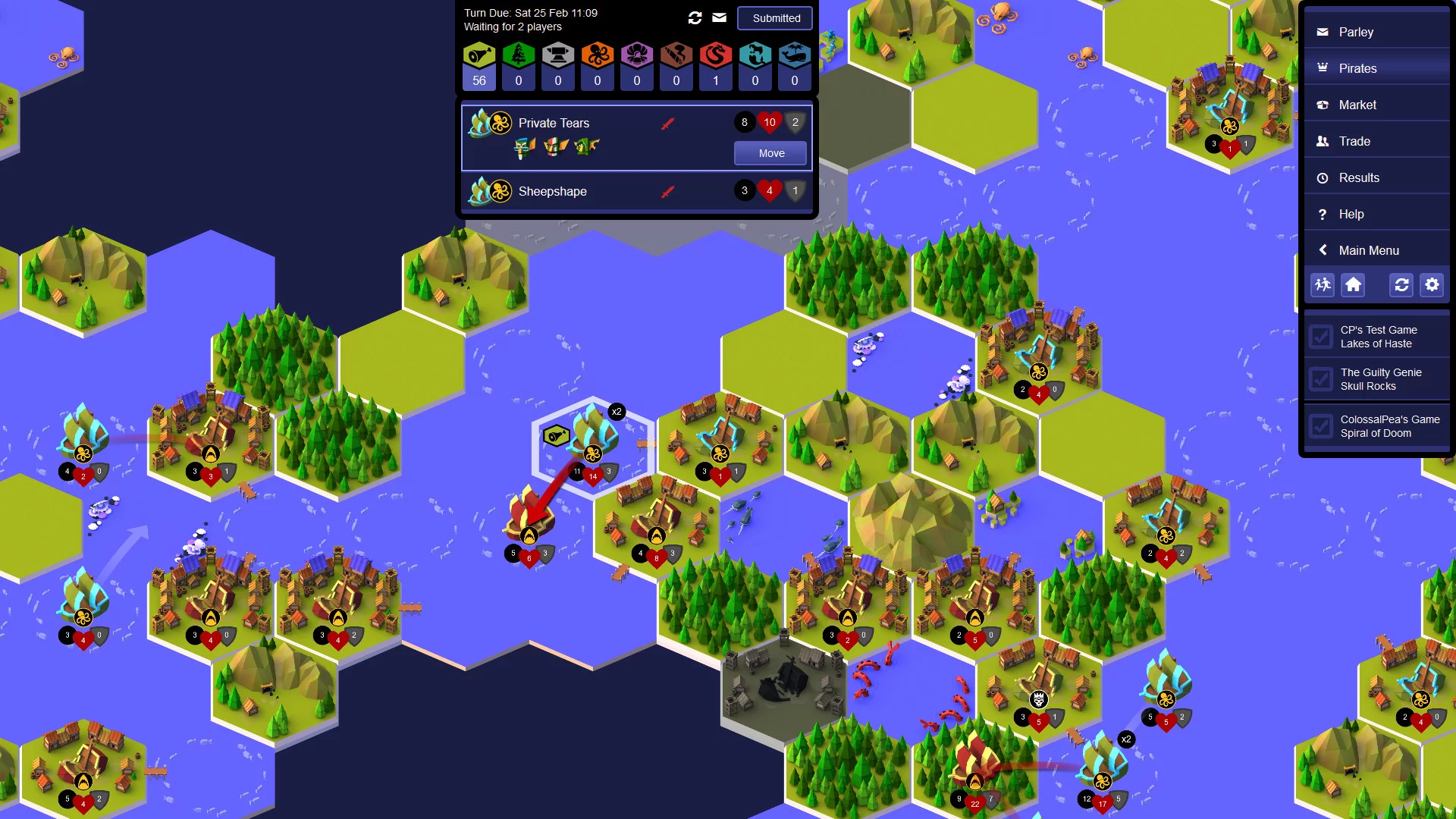 Изображение игры: Buccaneers, Bounty & Boom!