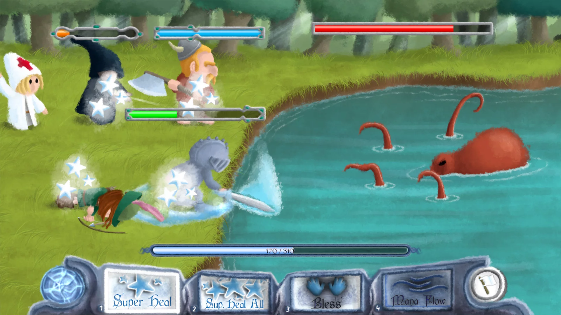 Изображение игры: Healer's Quest