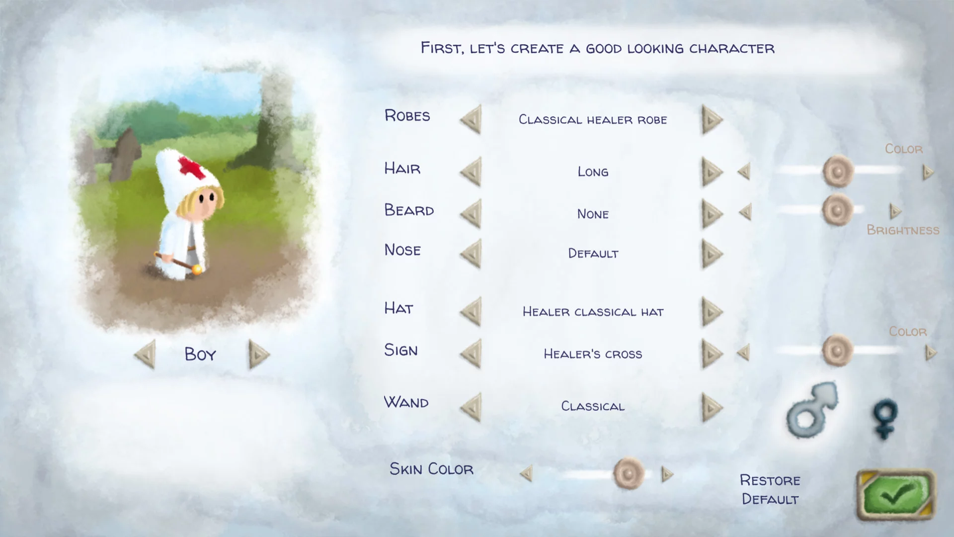 Изображение игры: Healer's Quest