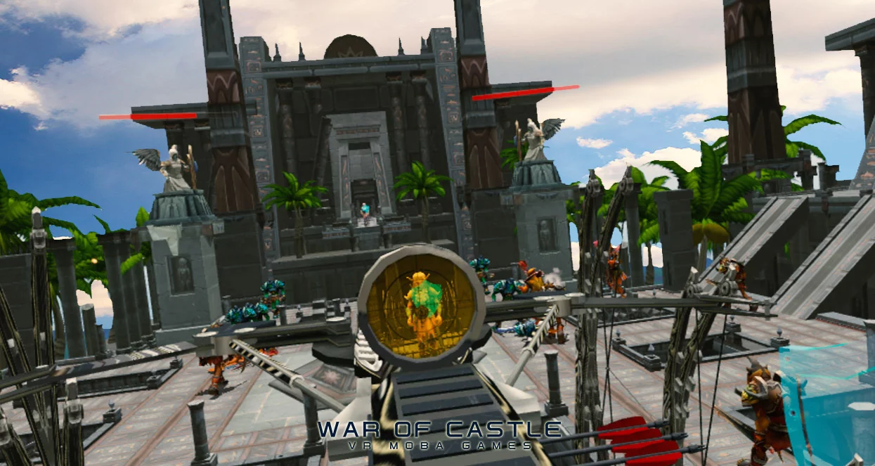 Изображение игры: War of Castle VR