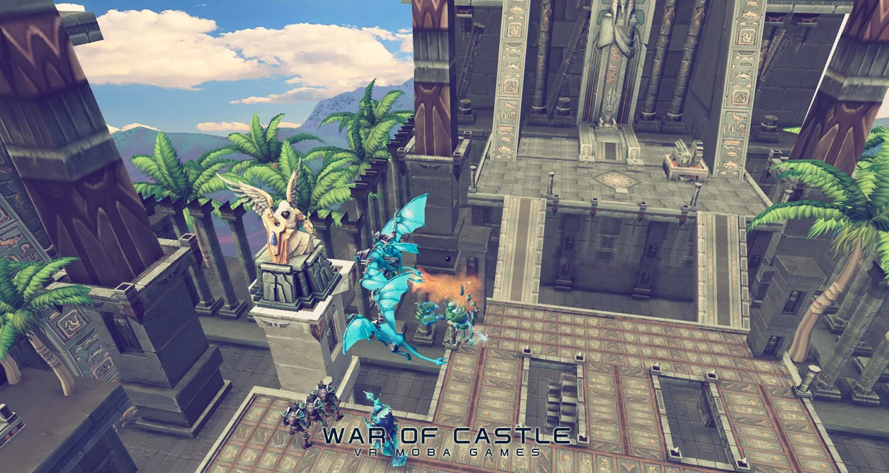 Изображение игры: War of Castle VR