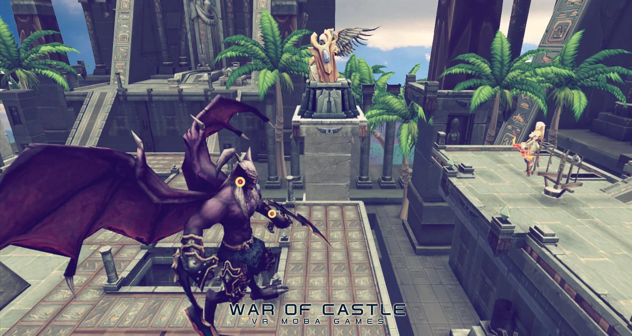 Изображение игры: War of Castle VR