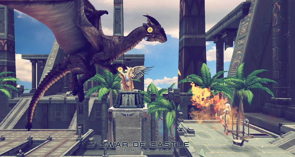 Изображение игры: War of Castle VR
