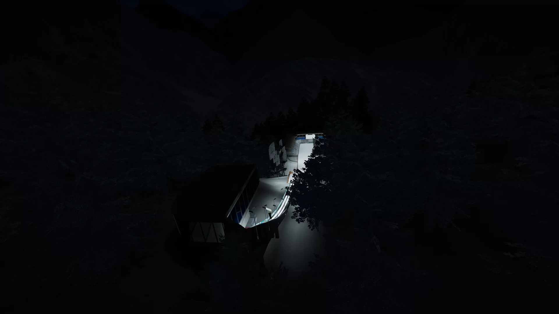 Изображение игры: Ski Jump VR