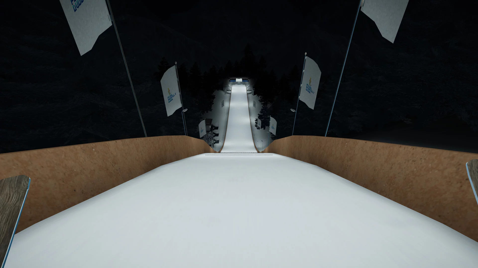 Изображение игры: Ski Jump VR