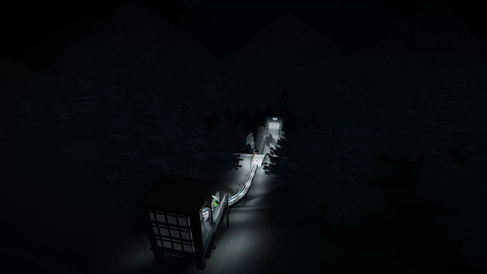 Изображение игры: Ski Jump VR