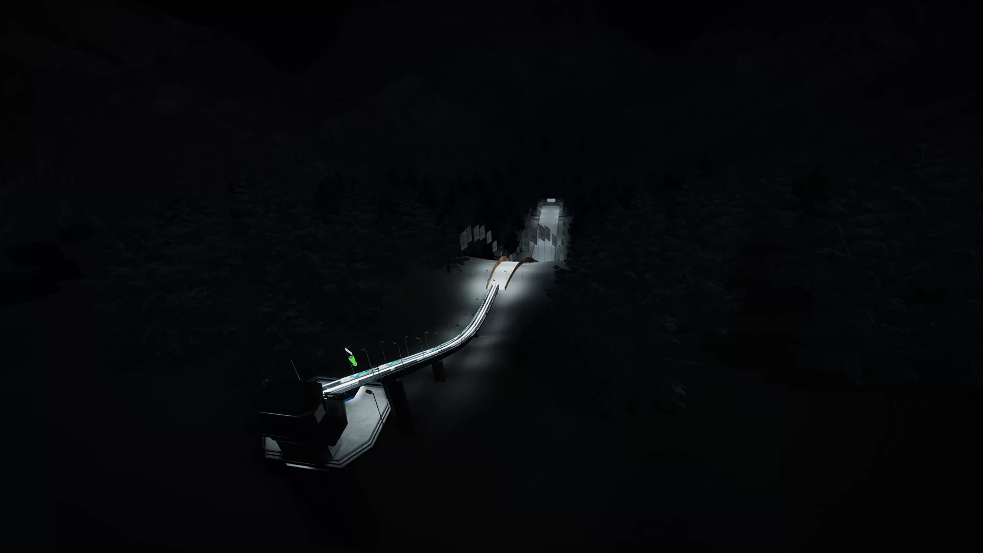 Изображение игры: Ski Jump VR