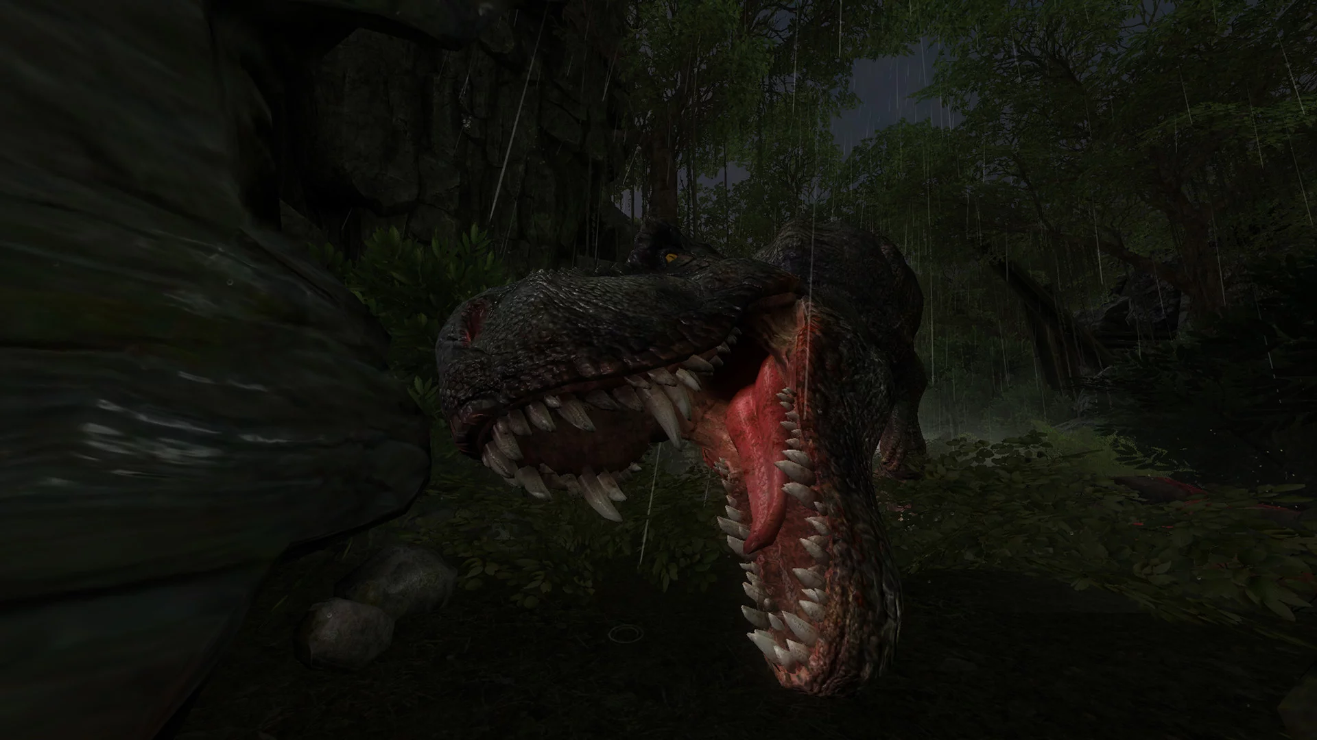 Изображение игры: Jungle Dino VR