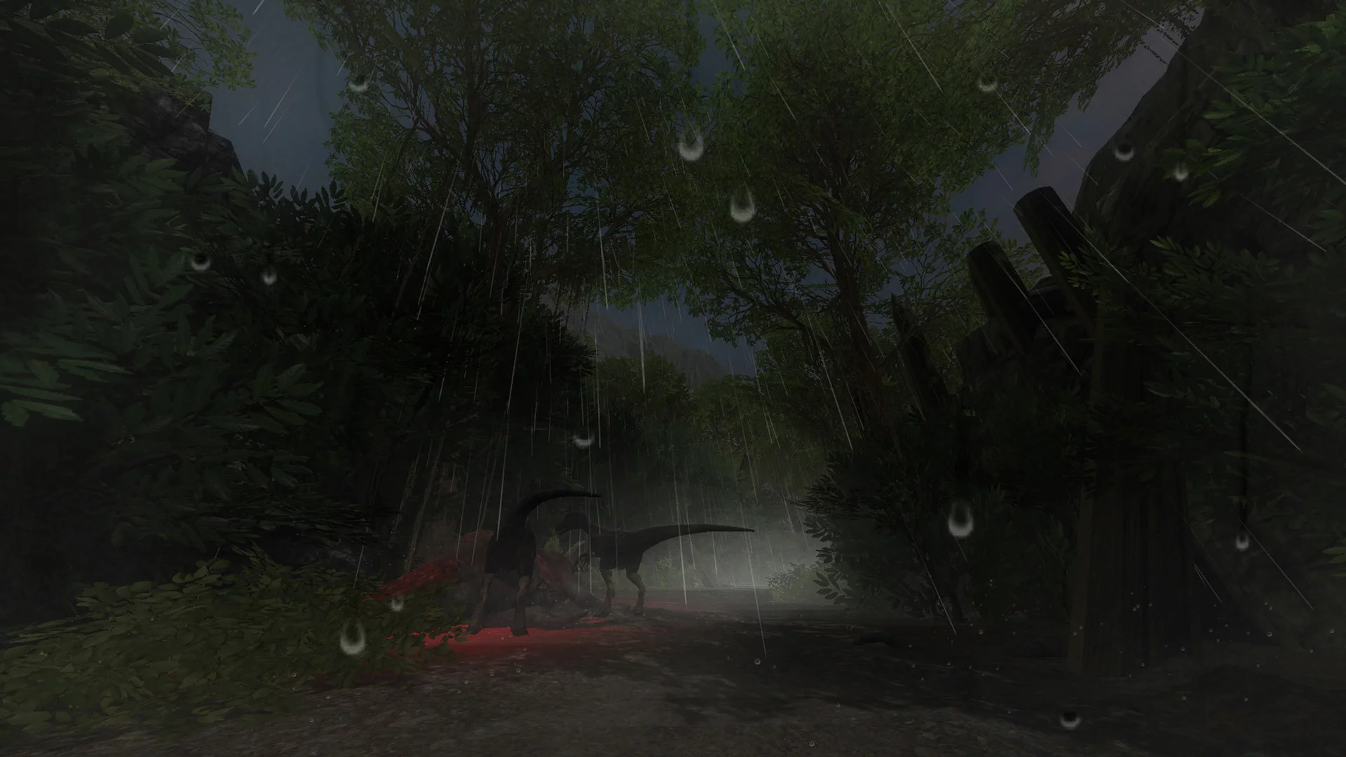 Изображение игры: Jungle Dino VR