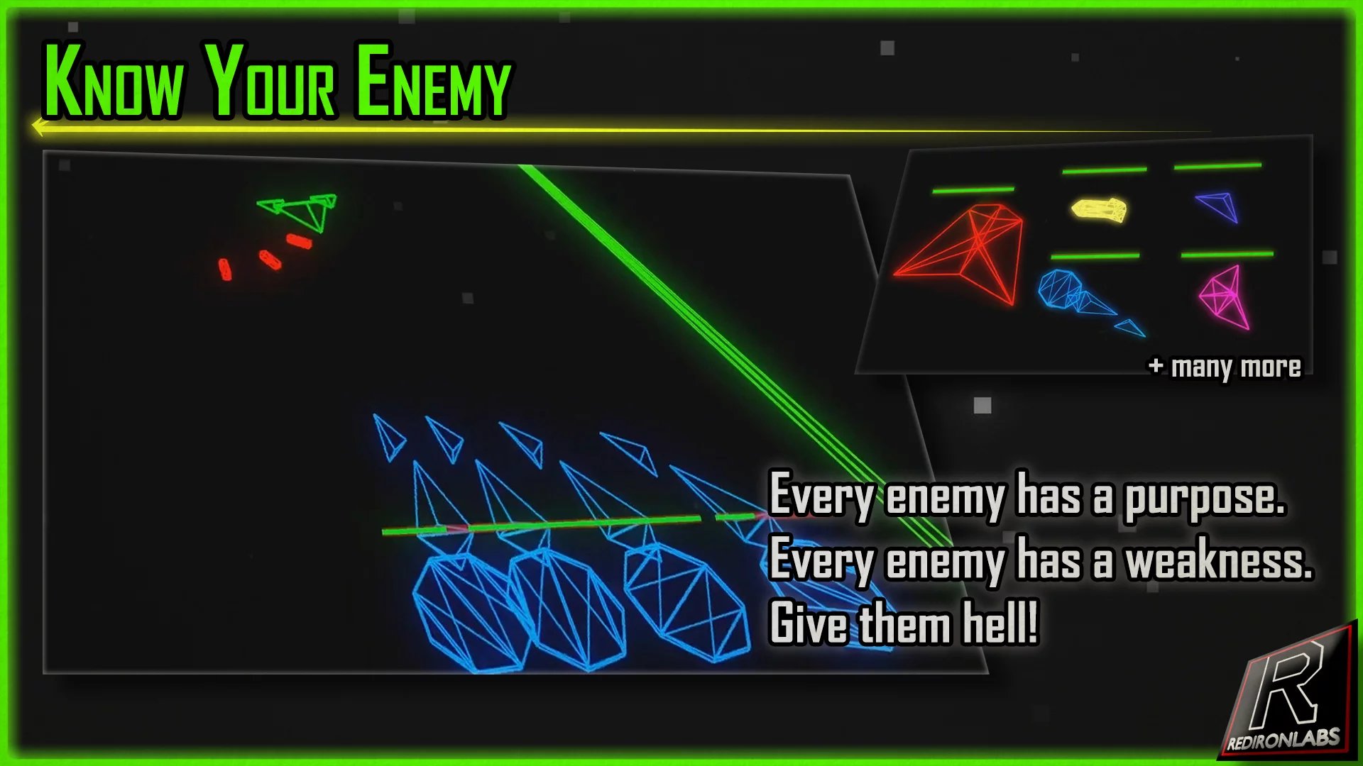 Изображение игры: VectorWars VR